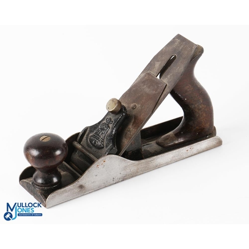 310 - Vintage Stanley No.104 Liberty Bell Plane Type 1, in good used condition, with dated blade 92 - wood... 