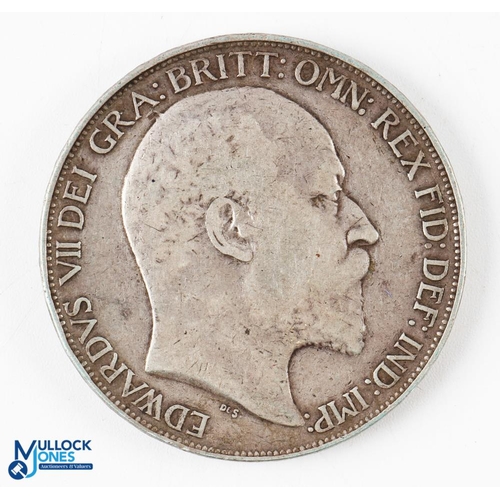 405 - Edward VII 1902 Silver Crown Coin