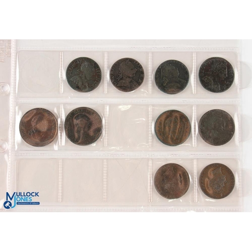 427 - George III to Victoria Half Penny Coins (22) - in very good and better conditions, with choice condi... 