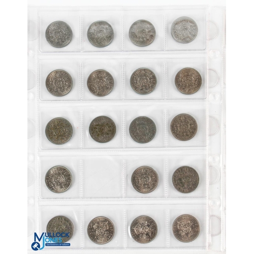 430 - George V to Elizabeth II Mixed Coinage (qty) - including silver and nickel coins from sixpences to h... 