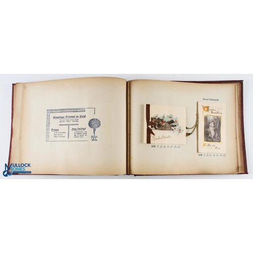 489 - The Eagle Series of Private Greet Cards Trade Book of Cards c.1911 with 39 pages of cards including ... 