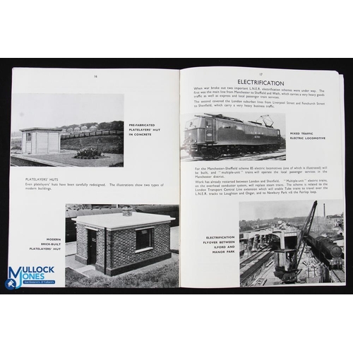 510 - Forward: The LNER Development Programme 1946 Book a 25 page publication with 24 photographs and seve... 