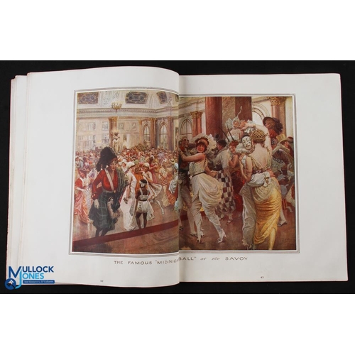 521 - Savoy Hotel circa 1915- A most beautiful 74 page Pictorial Booklet entitled 