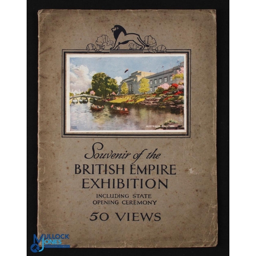 529 - Souvenir of The British Empire Exhibition 1924 Publication. An impressive large 32 page publication ... 