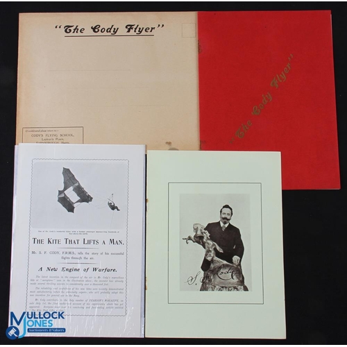 544 - The Cody Flyer c1911-12. 12 page sales catalogue illustrating the aircraft and detailing three diffe... 