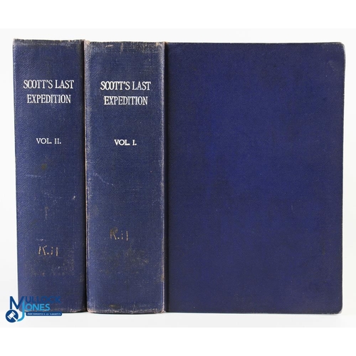 562 - Scott's Last Expedition 1913 first edition, two volumes: The First 