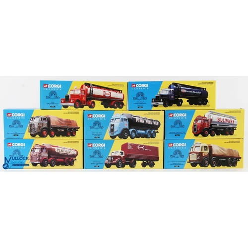 57 - Corgi Classics 40th Anniversary Diecast Commercial Toys (8) incl' Bulwark Transport Ltd Atkinson set... 