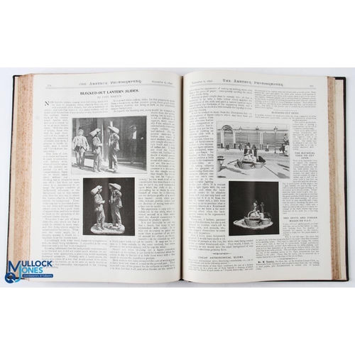 576 - Amateur Photographer 1896 - 6x bound issues in one volume Jul-Dec 1896. In all totalling 524 pages w... 