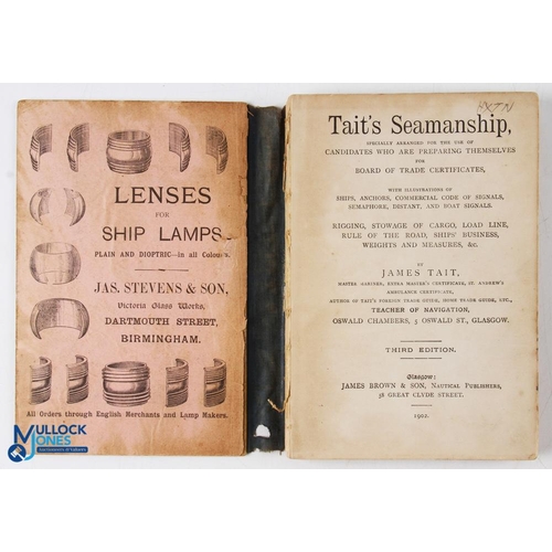 589 - Tait S Seamanship 1902 sub titled 