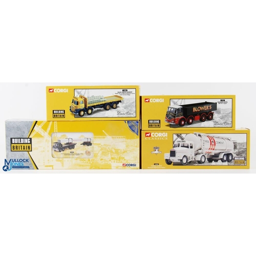 61 - Corgi Building Britain Diecast Commercial Toys (4) features Tarmac Guy Invincible lorry and beam loa... 