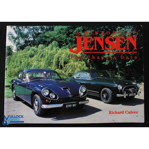 649 - 1991 A History of Jensen - The chassis data Richard Calver paperback book, a hard to find 428 page b... 