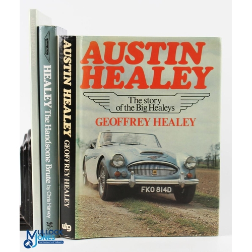 653 - 3x Austin Healy Books, to include Austin Healey 100 super profile John Wheatley 1986 - the story of ... 