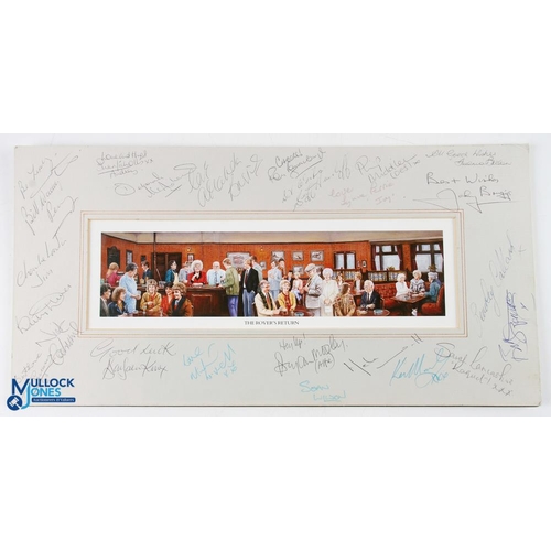 698 - Multi Signed Coronation Street 'The Rovers Return' Print, with signatures of Bill Waddington, Sue Ni... 