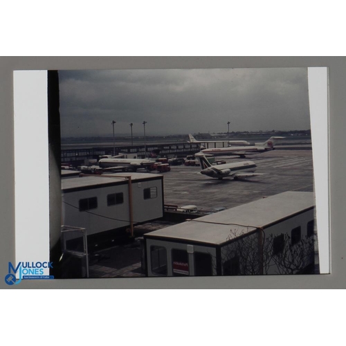 779 - Aviation - Civil, Private & Concorde Aeroplanes a large collection of 35mm slides in boxes