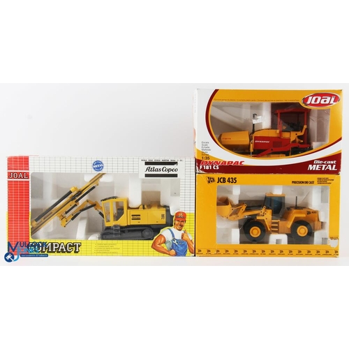 78 - Joal Diecast Toys (3) to include Atlas Copco Roc F7 262, Dynapac F181 CS ref 288 and JCB 435 ref 243... 