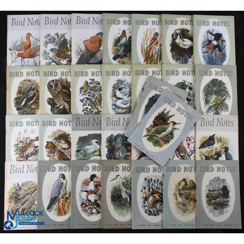 812 - Ephemera - bird watching. Collection of approx. 30 issues of 'Bird Notes' issued by RSPB 1954-1962, ... 