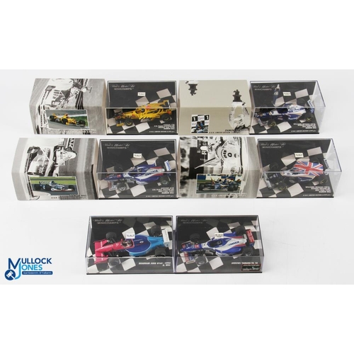 84 - Damon Hill Limited Edition Minichamps Diecast Formula 1 Model Toys (4) features 1994 Williams FW16 B... 