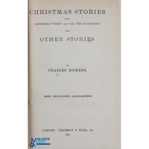 842 - Charles Dickens (2) - The Mystery of Edwin Drood and Christmas Stories & Other Stories - earliest is... 