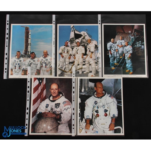 899 - NASA - Astronauts - group of approx. 17 colour 8x10 photographs showing astronauts either individual... 