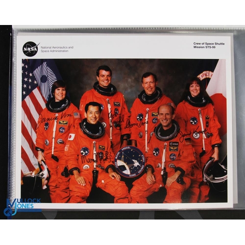 902 - NASA - Shuttle Missions fine set of approx. 48 colour 8x10 photographs showing the crews of Space Sh... 