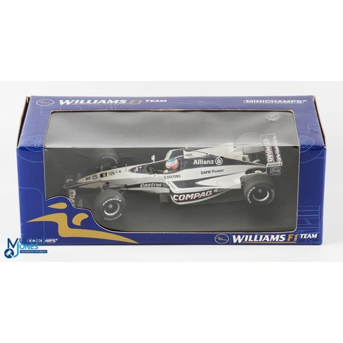 93 - Jenson Button 2000 Williams BMW F22 Minichamps Diecast Model 1:18 180 000010 -boxed