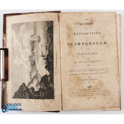 938 - The History of The Antiquities of Scarborough and The Vicinity by Thomas Hinderwell 1811 - 435 Page ... 