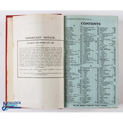 953 - Agriculture & Farming - The Country Gentleman's Association Ltd, Letchworth, Herts, 1939 Annual Pric... 