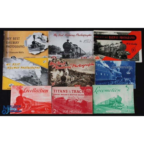 970 - Railway Publications of 1946-49 Period (9) - group of different Publications with titles of 