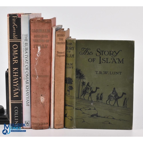 975 - Various Books (8) - including: The Story of Islam by T R W Lunt 1909, 1st ed: The Rubaiyat of Omar K... 