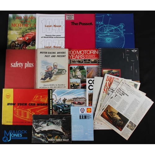 978 - Assorted Automotive Booklets / Magazines etc featuring Dunlop the Racing World booklet, The Story of... 