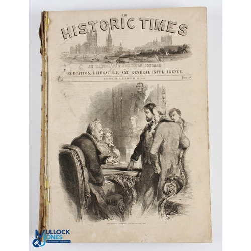 985 - The Historic Times 1849 - bound compilation of the issues between January and July 1849 of what star... 