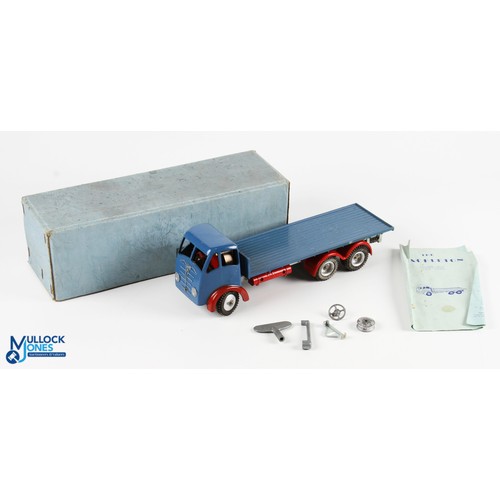 245a - Clockwork Shackleton Foden FG.6 Flatbed Lorry, in its original box with instructions, key, but need ... 