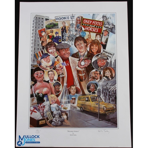 486 - Only Fools and Horses 'Hookie Street' Limited Edition Print by Keith Turley, signed and numbered 246... 