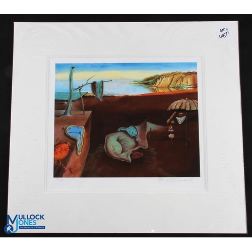 487 - Rolf Harris 'The Persistence of Dreams (After Dali)' Signed Limited Edition Print signed in pencil a... 