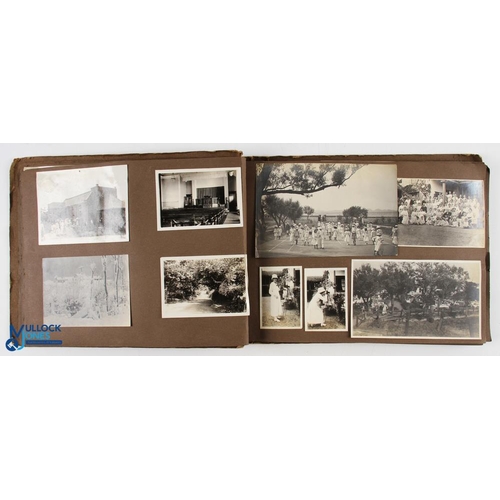 786 - 1919-1940 China Chefoo Yantai Photograph Album, to include Chefoo POW, CSSM missionary's gospel card... 