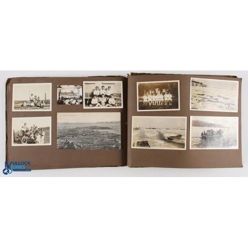 786 - 1919-1940 China Chefoo Yantai Photograph Album, to include Chefoo POW, CSSM missionary's gospel card... 