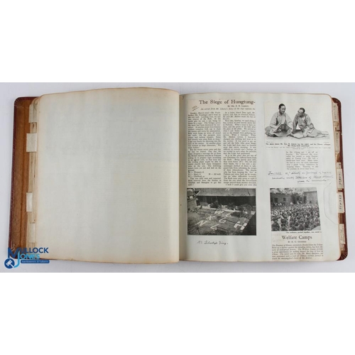 803 - 1930-1940 China Inland Mission Scrap Book, handwritten notes on the mission's work in China province... 