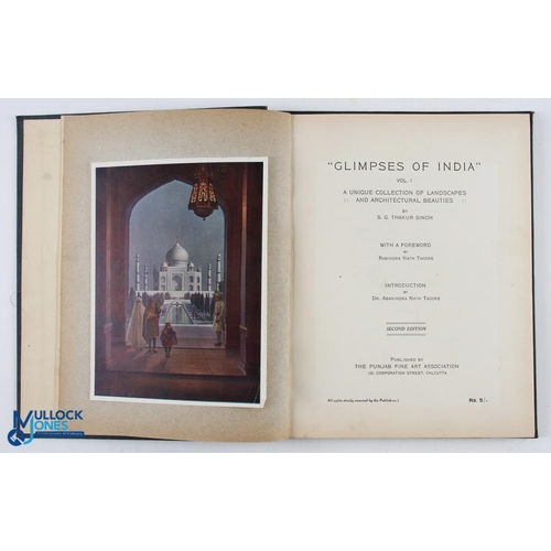 831 - Glimpse of India S G Thakursingh, Vol 1 - a unique collection of landscapes and architectural beauti... 