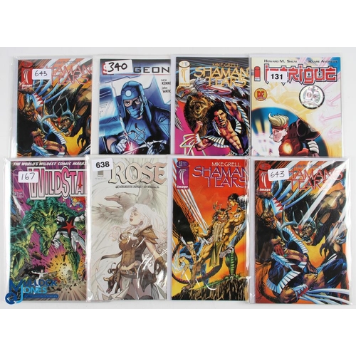 9 - 1980-1990-2000s - Large Comic Collection, mixed publishers to include Wildstorm, Apple comics, Image... 