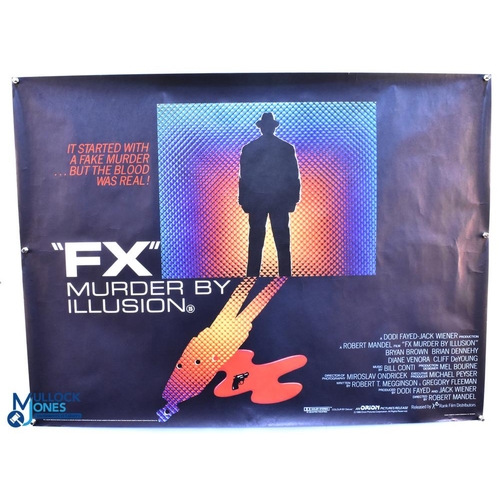 186 - Original Movie/Film Poster 1986 FX Murder by Illusion Brian Dennehy 198640x30