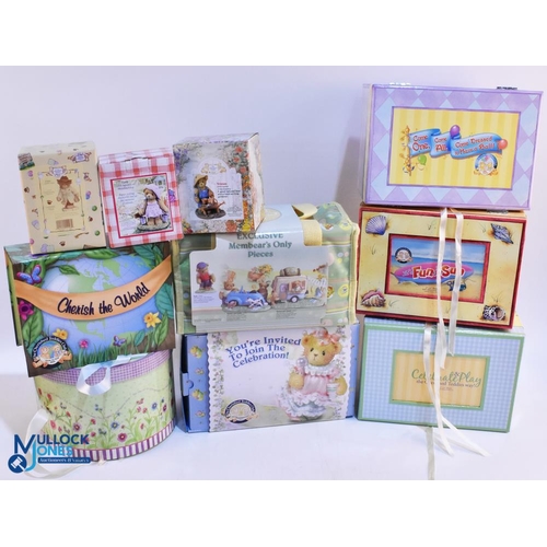 378 - 2001-2010 Cherished Teddies Members Club Collection a good collection to include members club gift b... 