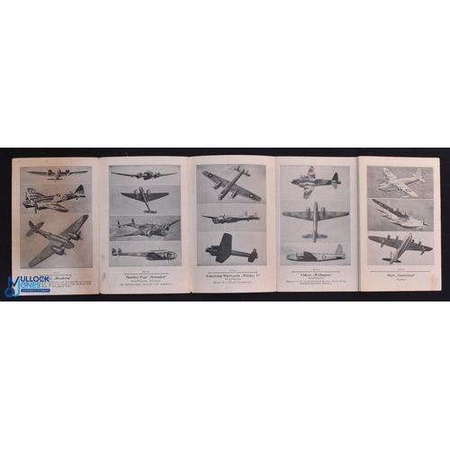 871 - WWII - Third Reich issue pocket sized pamphlet featuring 17 pp of photographs of British RAF planes.... 