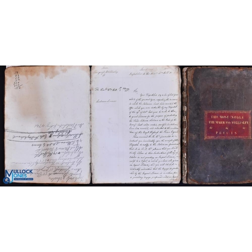 924 - Sicily 1811 important ms documents relating to the Kingdom of Sicily at the time of Napoleon, being ... 