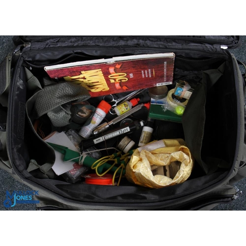 1150 - Large Wychwood Fishing Holdall, multi pockets with shoulder strap, and a selection of fishing access... 