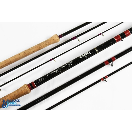 154 - Daiwa Osprey salmon hollow glass fly rod 16' 3pc line 10/12#, 27