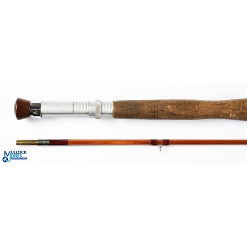 163 - J S Sharpe Ltd Aberdeen split cane trout fly rod 9' 6