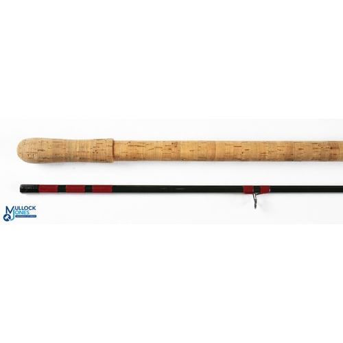 176 - Bruce & Walker hand built green hexagraph salmon spinning rod 10' 6