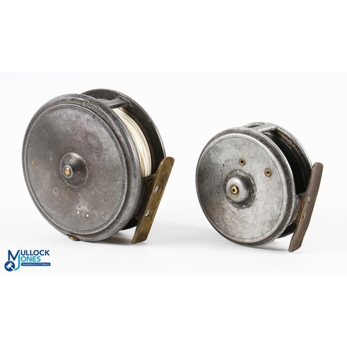 358 - John Dixon & Son Edinburgh alloy trout fly reel 3.5