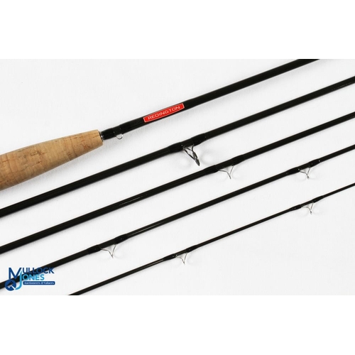 42 - Redington USA Wayfarer carbon travel trout fly rod WFR 90615 9' 5pc line 6# alloy uplocking reel sea... 