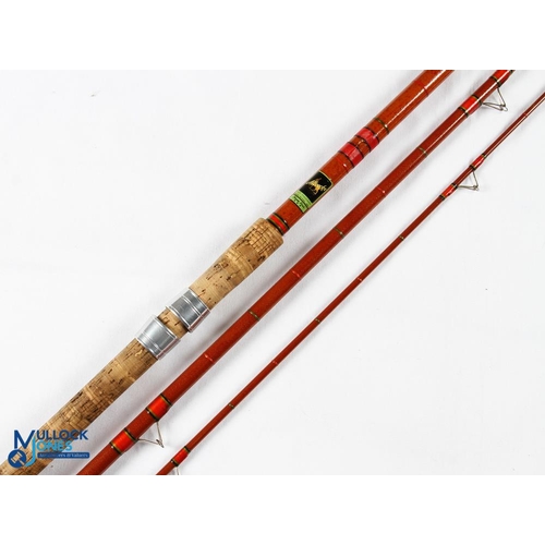494 - S Allcock & Co Ltd Redditch 3 Star hollow glass match/trotting rod 12' 3pc, 24